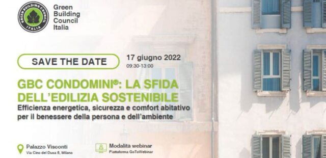 Green Building Council presenta GBC Condomini®, la sfida dell'edilizia sostenibile