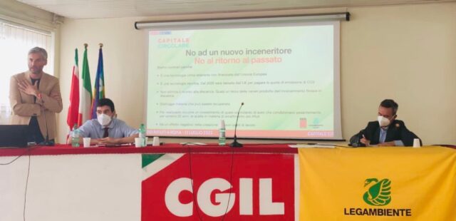 Cgil Roma e Lazio e Legambiente hanno presentato le proposte per la chiusura del Ciclo dei Rifiuti di Roma