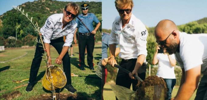 Nico Rosberg, l'ex campione di Formula 1 dona 5.000 alberi alla Sardegna