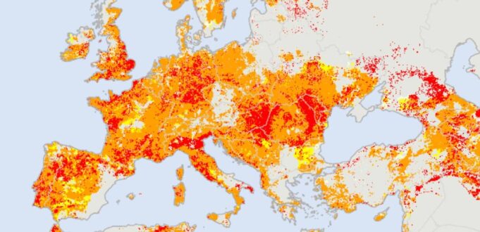 siccità in europa peggiore ultimi 5 secoli