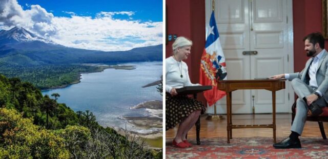 La viuda del fundador de The North Face le da a Chile una gran porción de la Patagonia chilena